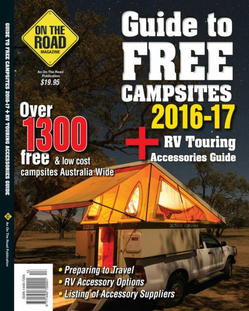 2018-2019 Edition Guide to Campsites Australia Camping RV Book Acc146