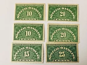 US  Stamps Postage  SPECIAL HANDLING   LOT - Bild 1 von 2