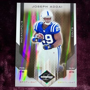 Joseph Addai Leaf Limited Rookie Gold RC 20/20 MINT eBay 1/1 LSU Refractor SP💙 - Picture 1 of 4