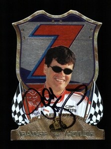SIGNED 1999 PRESS PASS PREMIUM BADGE OF HONOR MICHAEL WALTRIP AUTOGRAPH NASCAR
