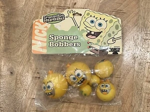 Bob Esponja Pantalones Cuadrados Zebco “Bobbers Esponja” De Colección 2005 Nuevo Paquete Desteñido - Imagen 1 de 4