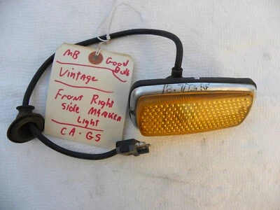 Mercedes Benz W115 W109 W108 W114 W113 Front Right Fender Side Marker Light cags Foto 1 de 4