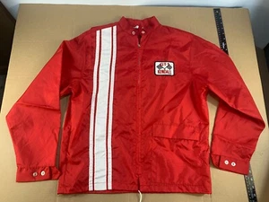 Vintage 60s 70s Drag Racing NHRA GT-1 Kendall Windbreaker Coat Jacket Motorcycle - Picture 1 of 8