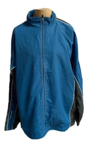 Stormtech Mens Blue Gray DRY-TECH Reflective Waterproof Jacket L New Packable - Picture 1 of 3