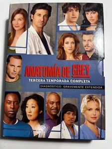 ANATOMÍA DE GREY TEMPORADA 3 COMPLETA TERCERA 7 DVD - Imagen 1 de 2