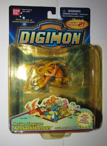 Bandai Digimon Armadillomon action figure Digital Monsters NEW Cover