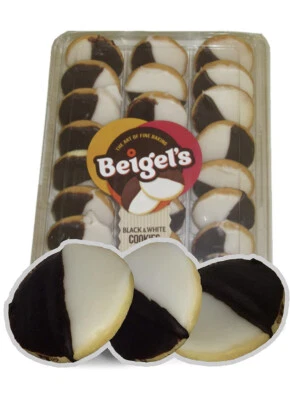 Galletas Beigels Blanco y Negro 24 Onzas Kosher Parve Yoshon ENVÍO GRATUITO Foto 1 de 4