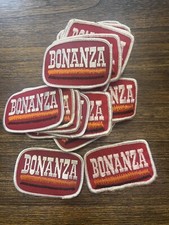 Vintage Bonanza Advertising Steakhouse Employee Wear Patch Bonanza Western