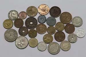 🧠🇺🇳 WORLD OLD COINS USEFUL LOT B49 #37 ZK12 - Picture 1 of 3