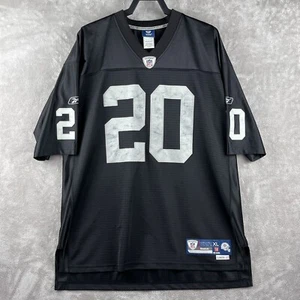 Reebok Onfield Oakland Raiders Darren McFadden #20 Jersey Black Size XL - Picture 1 of 11