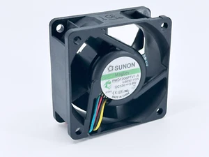 PMD1206PTV1-A SUNON MagLev Lüfter 60x60x25mm 12VDC High Speed 3,6W 4-Draht - Bild 1 von 7