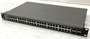 Netgear ProSafe 48-Port GbE RJ45 SFP Ethernet Switch | GS748T v5 - Picture 1 of 10