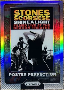 2025 Panini Prizm Rolling Stones Poster Perfection Silver Stones Scorsese #24 - Bild 1 von 2