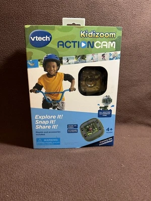 New in Box VTech Kidizoom 1707 Action Cam Camouflage 1.4" Display Rechargeable - Image 1 of 4