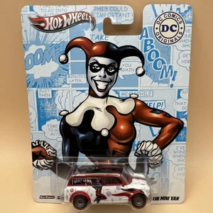 2012 HOT WHEELS Pop Culture DC COMICS HARLEY QUINN ’67 Austin Mini Van - Picture 1 of 4