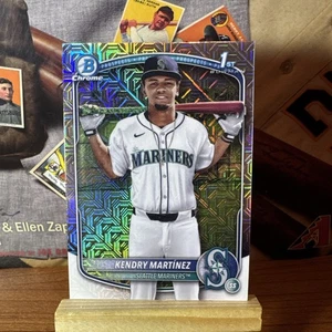 2025 Kendry Martinez Bowman Chrome Mega 1st RC BCP-159 Mojo Refractor Hot SP! - Bild 1 von 2
