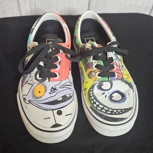 Vans X Nightmare Before Christmas Halloween Town Low Top Sneakers, sz 6/7.5 - Picture 1 of 10