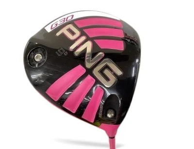 PING G30 Pink Driver 9° S Flex Right-Handed Used - Image 1 of 4