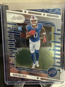 2024 Panini Absolute Rookie Keon Coleman - Bild 1 von 2