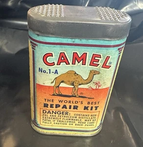 Vintage 1960’s Camel Cardboard Tire Tube Repair Kit The World’s Best w/ Patches - Bild 1 von 4