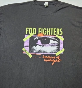 Foo Fighters Medicine At Midnight Shirt 2XL XXL Kurzarm Unisex Schwarz Baumwolle - Bild 1 von 9