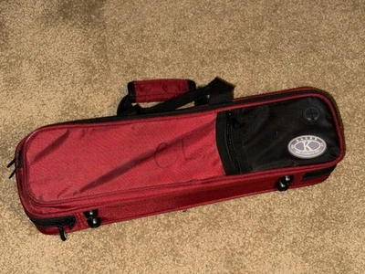 Kaces Ace Products Ent. Flute Case Carry Handles Shoulder Strap - Image 1 of 4
