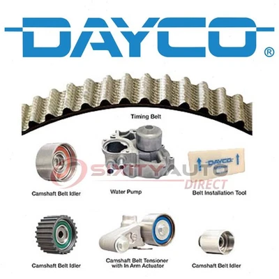Dayco Timing Belt Kit with Water Pump for 2008-2014 Subaru Impreza 2.5L H4 - wb Foto 1 de 4