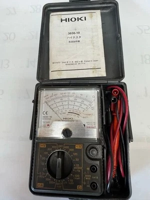HIOKI 3030-10 Multímetro Analógico DC/AC Voltaje y Corriente - Imagen 1 de 4