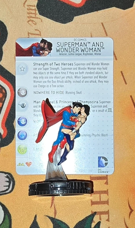 HEROCLIX 超人和神奇女士 D-009 — 第 1/1 张图片