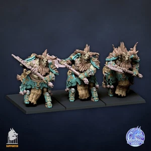 Tauruks Anointed with Great Weapons - DragonsLake Miniaturas - Picture 1 of 10