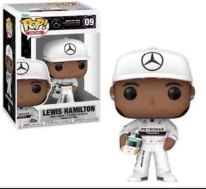 Fórmula 1 Lewis Hamilton con Casco Funko Pop! Figura Vinilo #09 - Imagen 1 de 3