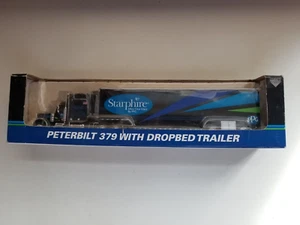 SpecCast 32905 PPG Starphire 1:64 Peterbilt 379 w/ Dropbed Trailer Die Cast- NEW - Picture 1 of 3