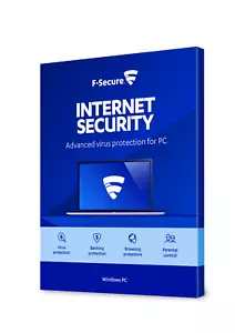 F-secure Internet security 3 PC 1year USA/CANADA - Picture 1 of 1