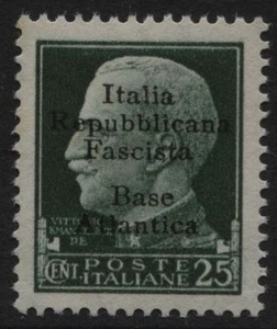 1943 - Emissioni Locali - Base Atlantica - cent.25 - n.9 - MNH firmato SORANI - Imagen 1 de 1