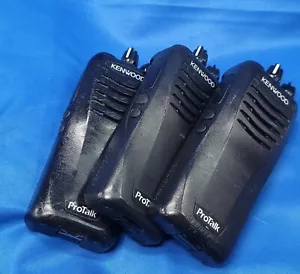(3) Kenwood TK-3400 PROTALK 4CH UHF ZWEIWEGE RADIO *EINSCHALTEN* - Bild 1 von 6