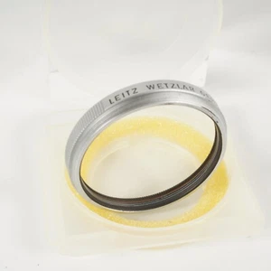 Leitz Leica E39 UVa Filter 13132 Chrome - Picture 1 of 10