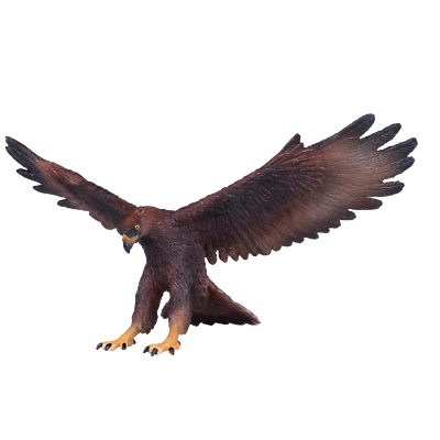 Mojo GOLDEN EAGLE toy model figure kids plastic animal bird of prey figurine