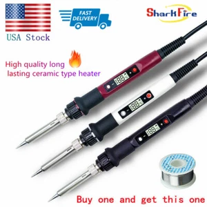 Soldering Iron Welding Electric Gun Adjustable Temperature 80W Digital Display - Picture 1 of 7