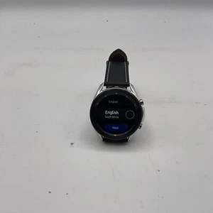 Samsung Galaxy Watch 3 45mm Mystic Black SM-R845U  X784 - Picture 1 of 5