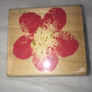 Rubber Stampede Azalea Blossom 2865E Wood Mounted Rubber Stamp Flower Delta - Picture 1 of 6