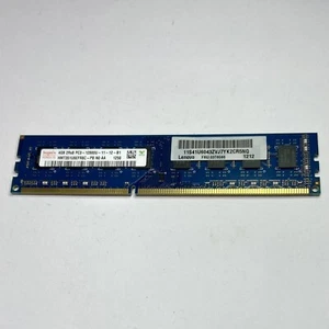 HYNIX 4GB PC3-12800 NON EEC Unbuffered DESKTOP RAM Memory HMT351U6EFR8C-PB - Picture 1 of 2