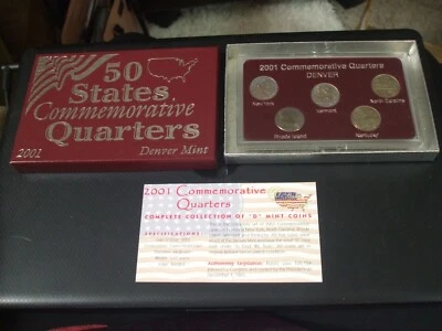 50 States Commemorative Quarters - Denver Mint - 2001 - Image 1 of 2