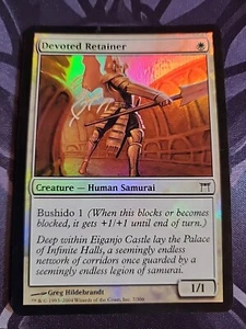 Devoto Retainer Campioni di Kamigawa Foil Gioco di Luce Mtg - Foto 1 di 3