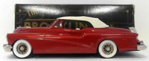Brooklin 1/43 Scale BRK20 007  - 1953 Buick Skylark Convertible Metallic Red