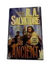 Signed 1st edition 1st Printing, "The Ancient"  books signed R.A. Salvatore 