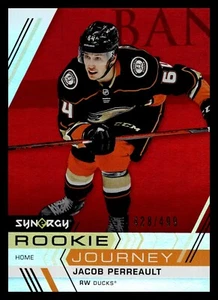 2022-23 Upper Deck Synergy - Rookie Journey Jacob Perreault #RJ-3 Red Home - Picture 1 of 2