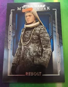 Topps Star Wars Masterwork Rebolt Blue Parallel #80 2020 - Imagen 1 de 1