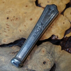 Vintage Silver Plate Pipe Tamper for Smoking Briar and Meerschaum Pipes C - Picture 1 of 4