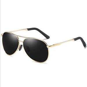Herren Metallgestell polarisierte Sonnenbrille UV400 Outdoor Fahren Angeln Brille Neu