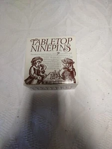 Tabletop Ninepins Game - Wooden Set - Williamsburg | Cooperman & Fife - Picture 1 of 4